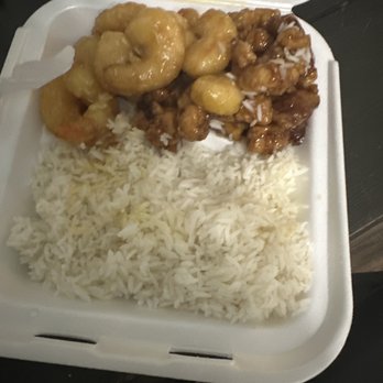 Panda Express - White rice my order was with chow main - Chinese Near Me - Enterprise, Alabama