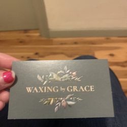 Waxing By Grace - Business card