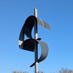 Cramerton Public Art - Spirit (Stuart Cramer) by Jan Craft, Belmont/Cramerton