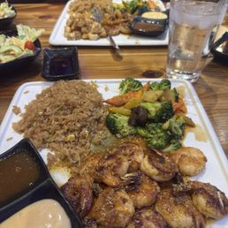 Hibachi Shrimp & Chicken Combo and Hibachi Shrimp Hibachi Shrimp & Chicken Combo and Hibachi Shrimp