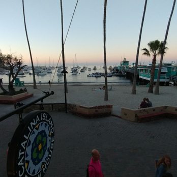 Steve's Steakhouse - View from our table - Steakhouses Near Me - Avalon, California