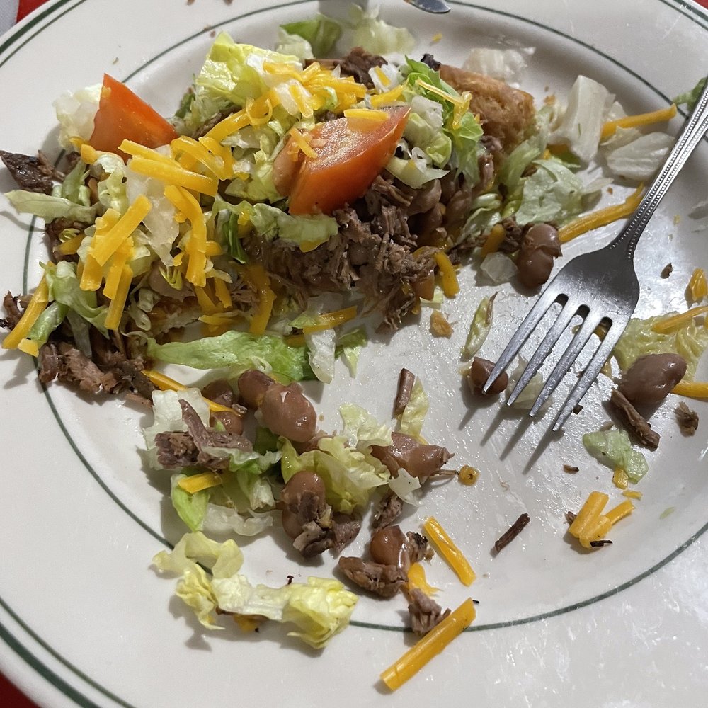 Yum-Yum's - Navajo Taco with brisket. - Mexican Near Me - Tularosa, New Mexico Yum-Yum's - Navajo Taco with brisket. - Mexican Near Me - Tularosa, New Mexico