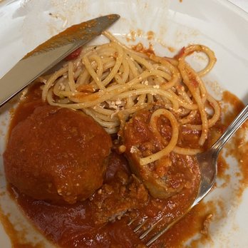 Flavio al Velavevodetto - They do not prepare pasta with meatballs, but I make mine. Yummy! - Roman Near Me - Rome, RM