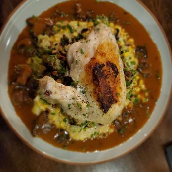 44 Mills Kitchen + Tap - Seared chicken Breast - New American Near Me - Concord, North Carolina