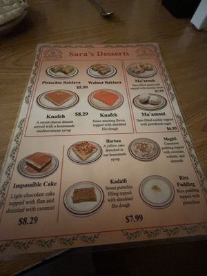 Menu photo 2 Sara’s Cafe & Grill Roswell, NM