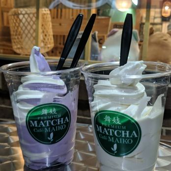 Matcha Cafe Maiko - Ube swirl - Ice Cream & Frozen Yogurt Near Me - Atlanta, Georgia Matcha Cafe Maiko - Ube swirl - Ice Cream & Frozen Yogurt Near Me - Atlanta, Georgia