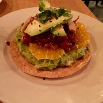 Claro - Yellowfin Tostada - Mexican Near Me - Brooklyn, New York