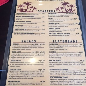 Tripoli's - Menu. - Mediterranean Near Me - San Antonio, Texas Tripoli's - Menu. - Mediterranean Near Me - San Antonio, Texas