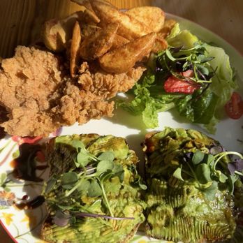 Jam & Butter - Avo toast added chicken thigh - Coffee & Tea Near Me - Abbotsford, British Columbia Jam & Butter - Avo toast added chicken thigh - Coffee & Tea Near Me - Abbotsford, British Columbia