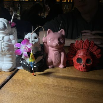 Wusong Road - (Drinks in order) Saturn, Panda Express, Love Meow Long Time, gato exotic margarita - Tiki Bars Near Me - Cambridge, Massachusetts