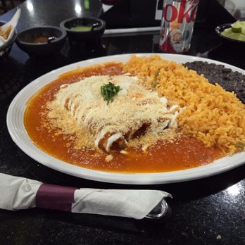 Mi Tierra - Enchiladas Roja dinner - Mexican Near Me - Scranton, Pennsylvania