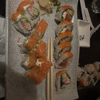 Shibui - Bagel Roll and Pinky Roll - Japanese Near Me - Sunset, Florida