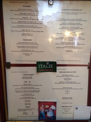 Menu photo 2 Zafferano Tours, 37 Menu photo 2 Zafferano Tours, 37