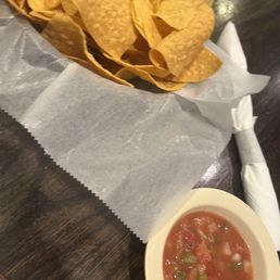 Chips and salsa Chips and salsa