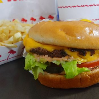 In-N-Out Burger - Cheeseburger Animal Style - Burgers Near Me - Clovis, California
