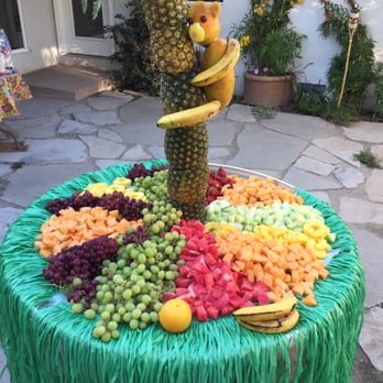 Islanders Luau - Fruit display. - Caterers Near Me - Riverside, California Islanders Luau - Fruit display. - Caterers Near Me - Riverside, California
