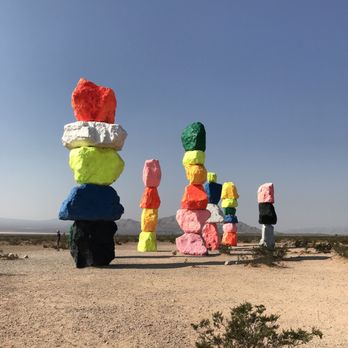 Seven Magic Mountains - Public Art Near Me - Las Vegas, Nevada