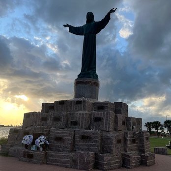 Seaside Shuttles - Christo Statue in Isla Blanca Park South Padre Island - Airport Shuttles Near Me Seaside Shuttles - Christo Statue in Isla Blanca Park South Padre Island - Airport Shuttles Near Me