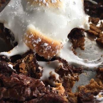 Yard House - The smores brownie!! Enough for 4!! - New American Near Me - Atlanta, Georgia