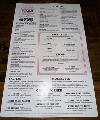 Menu photo 3 Urbano Annapolis, MD