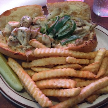 Tryon House Restaurant - Chicken Philly with Fries ! - Southern Near Me - Charlotte, North Carolina