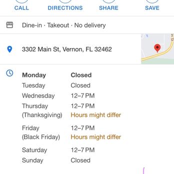 Big Daddy’s Barbecue - Zero Customer service skills! - Barbeque Near Me - Vernon, Florida