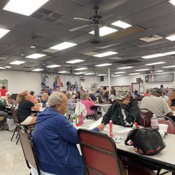Bingo At Witchduck Hall - Non smoking hall filling up