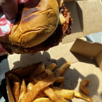 Sassy Bird - Fries and Spicy Chicken Sandwich - Chicken Shop Near Me - Lancaster, California Sassy Bird - Fries and Spicy Chicken Sandwich - Chicken Shop Near Me - Lancaster, California