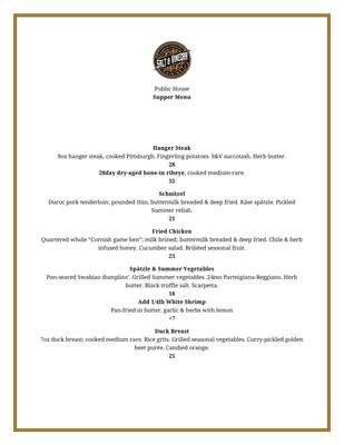 Menu photo 4 Ethereal Brewing Public House Lexington, KY Menu photo 4 Ethereal Brewing Public House Lexington, KY