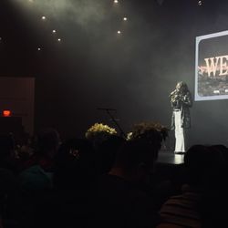 Awaken Las Vegas - Morning Announcements during service.