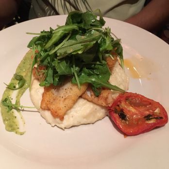 Alegria - Fish with mashed potatoes and cilantro chutney - Spanish Near Me - Long Beach, California