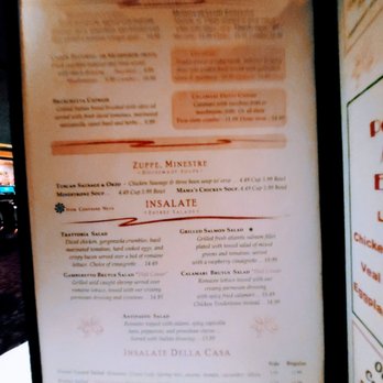 Trombino's Bistro Italiano - Menu - Italian Near Me - Albuquerque, New Mexico