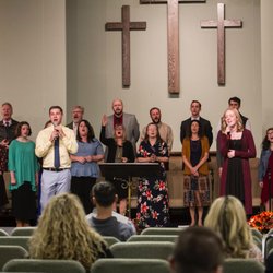 Greater Heights Baptist Church - Worship team backed by the Greater Heights choir.
