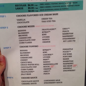 I CE NY - new and improved (in variety) menu - Desserts Near Me - New York, New York I CE NY - new and improved (in variety) menu - Desserts Near Me - New York, New York