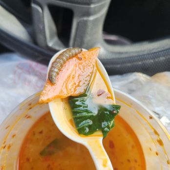 Chinese Friends - Veggie wonton soup. Not so vegetarian. - Chinese Near Me - Hawthorne, California