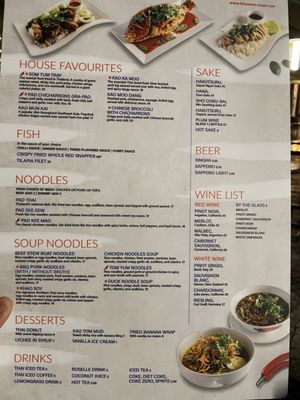 Menu photo 6 Khaosan Road Coral Gables, FL Menu photo 6 Khaosan Road Coral Gables, FL