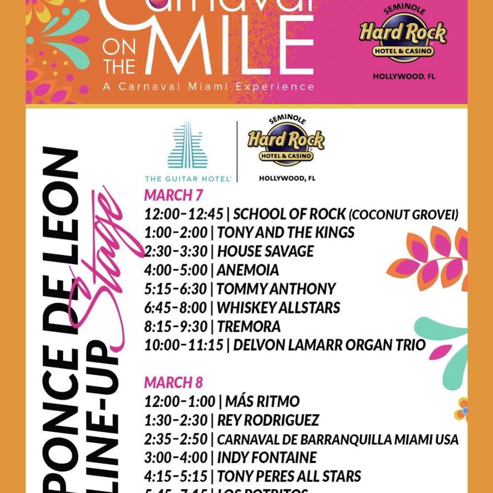 Carnaval On The Mile - Festivals Near Me - Coral Gables, Florida Carnaval On The Mile - Festivals Near Me - Coral Gables, Florida