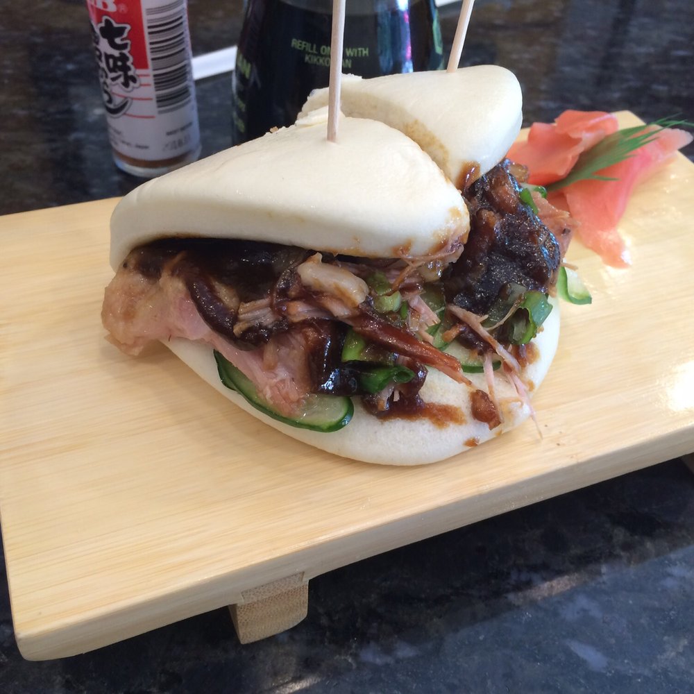 Noodle Boulevard - Pork belly bun! Big and soft! - Ramen Near Me - Cary, North Carolina Noodle Boulevard - Pork belly bun! Big and soft! - Ramen Near Me - Cary, North Carolina