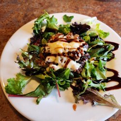 Crimson American Grill - Bruschetta burger