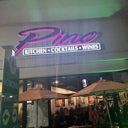 Exterior outside entrance of Pino Wine Bar & Bistro - Lindenhurst, New York Exterior outside entrance of Pino Wine Bar & Bistro - Lindenhurst, New York