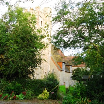 St Mary Our Lady - Church from Rectory garden, showing Victorian dormer windows on south roof - Churches Near Me - Chichester, WSX