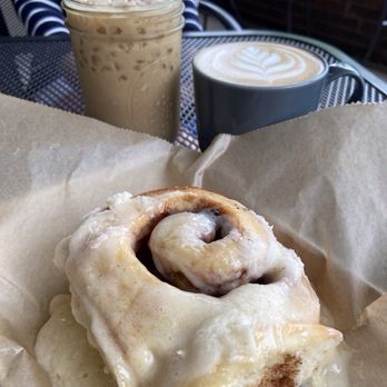 Debbie's Daughters Cafe & Bakery - Latte, mocha and a cinnamon roll - Bakeries Near Me - Noblesville, Indiana Debbie's Daughters Cafe & Bakery - Latte, mocha and a cinnamon roll - Bakeries Near Me - Noblesville, Indiana