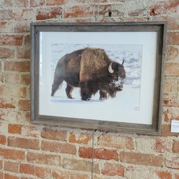 Local art on the walls