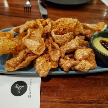 T'zunun - Chicharones with creamy Avocado sauce - Cocktail Bars Near Me - Pleasant Hill, California