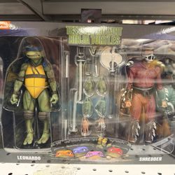 Ross Dress for Less - Leonardo and Shredder two-pack