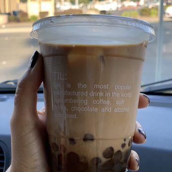 Bobaville - Coffee Milk Tea with boba 16 oz - Coffee & Tea Near Me - Daly City, California