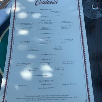 Contessa - Boston - Menu - Italian Near Me - Boston, Massachusetts Contessa - Boston - Menu - Italian Near Me - Boston, Massachusetts