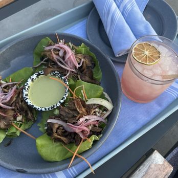 The Pocket - Lettuce cup with mushroom - Tasty - Cocktail Bars Near Me - Encinitas, California