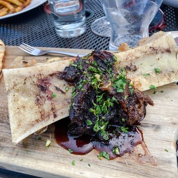 Craft Farmacy - Roasted Bone Marrow with Ox Tail Marmalade - Seafood Near Me - London, Ontario Craft Farmacy - Roasted Bone Marrow with Ox Tail Marmalade - Seafood Near Me - London, Ontario