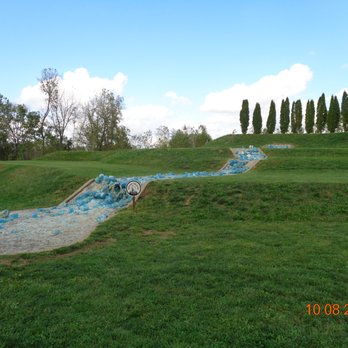 Ariel-Foundation Park - RIver of Glass - Parks Near Me - Mount Vernon, Ohio